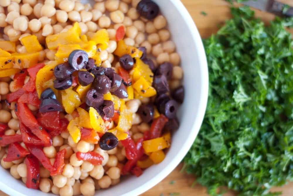 chickpea salad ingredients chickpea salad ingredients