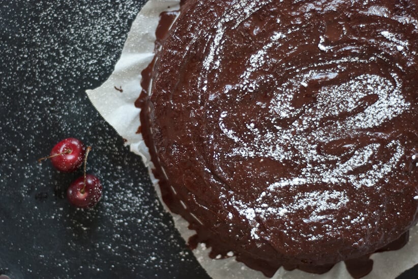 vegan cherry chocolate cake vegan cherry chocolate cake