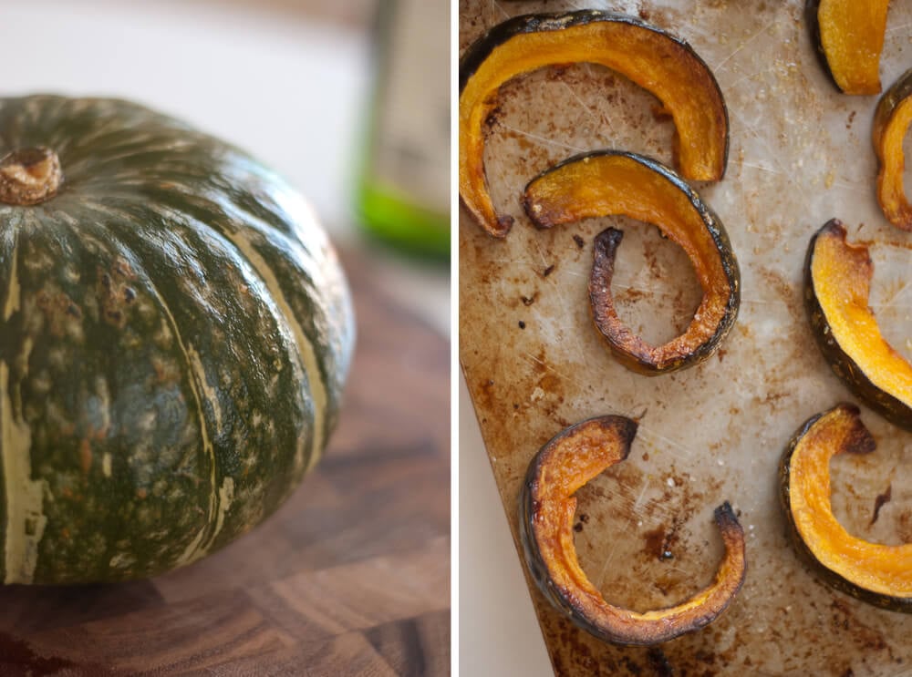 roasted kabocha squash