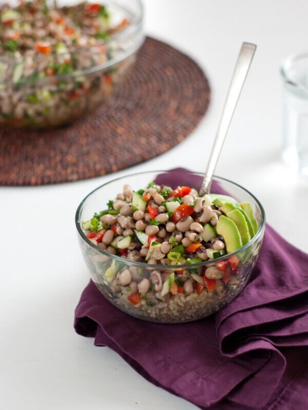 African black-eyed pea salad