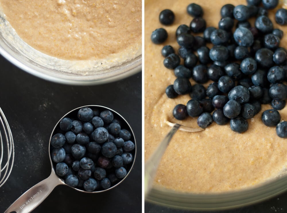 blueberry batter