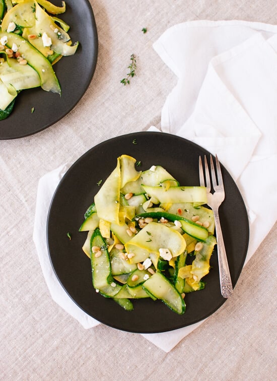 summer squash salad
