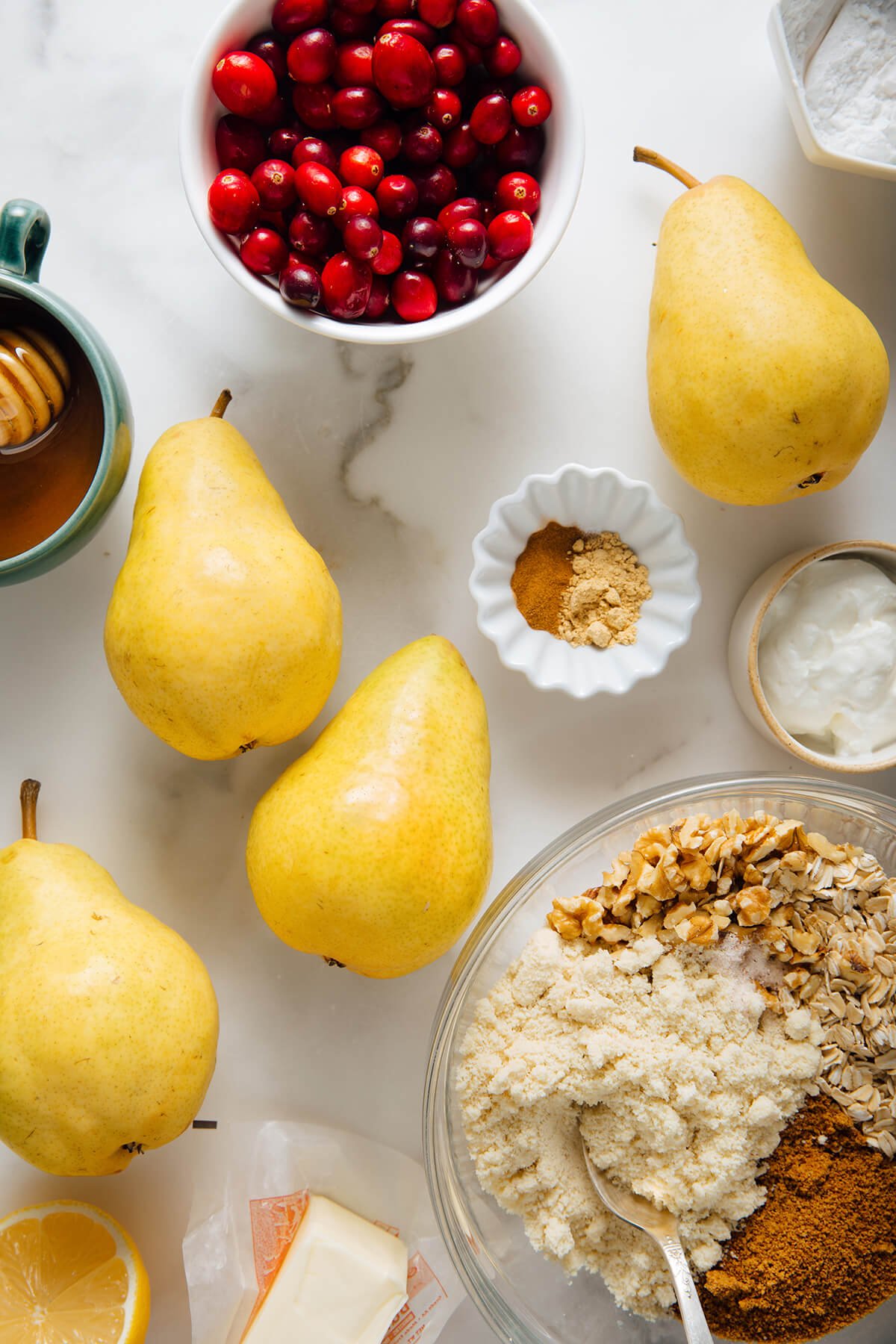pear crisp ingredients