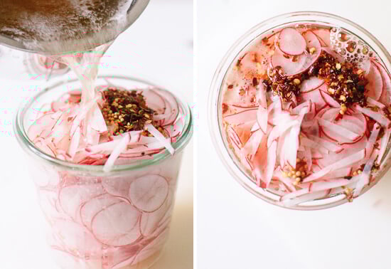 how to make pickled radishes