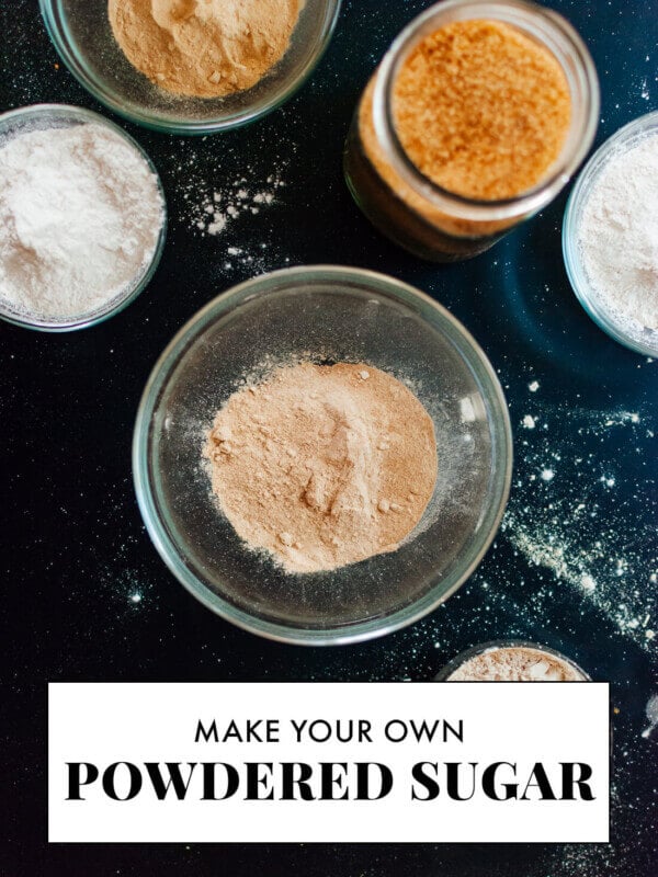 how to make your own powdered sugar