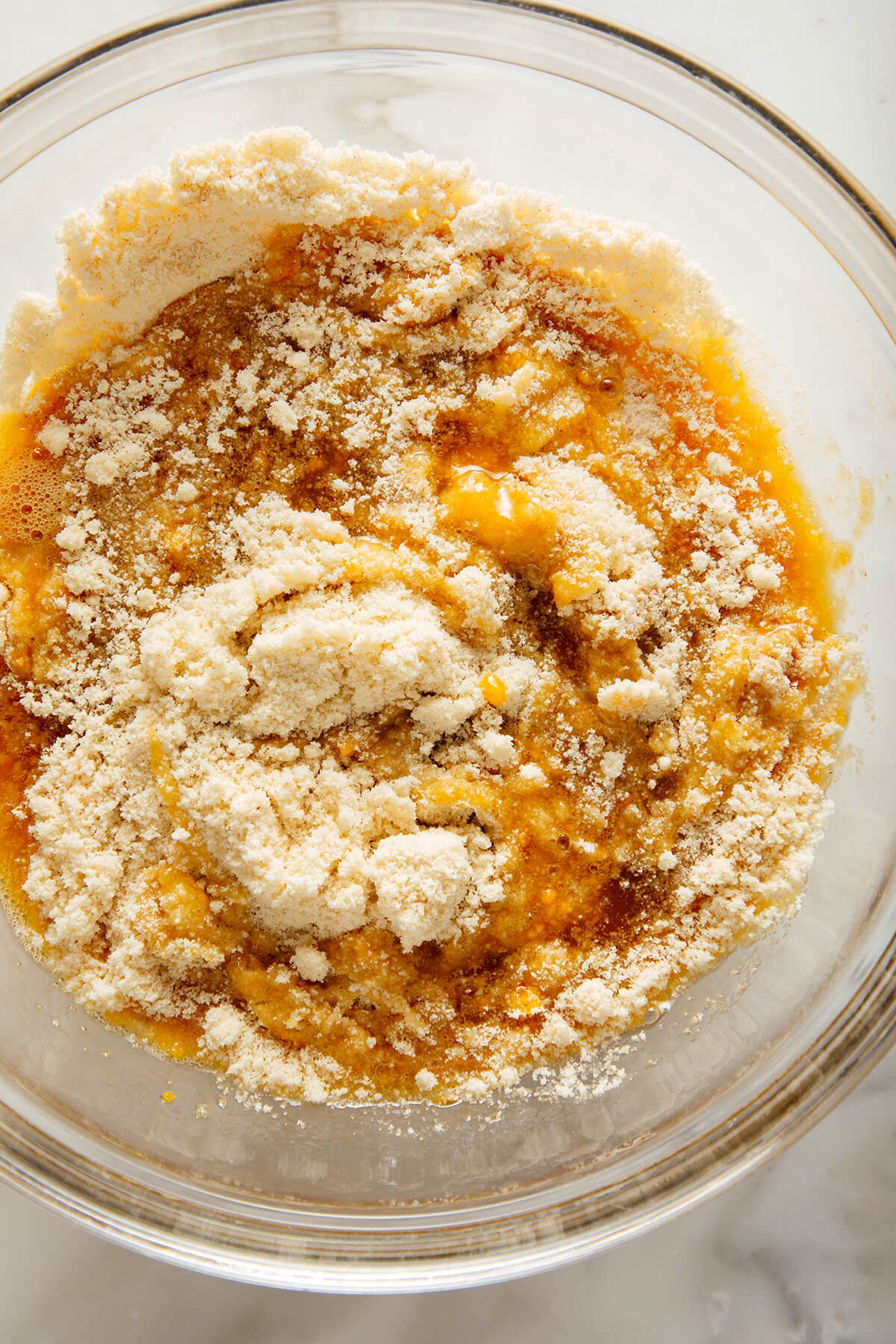 almond flour batter