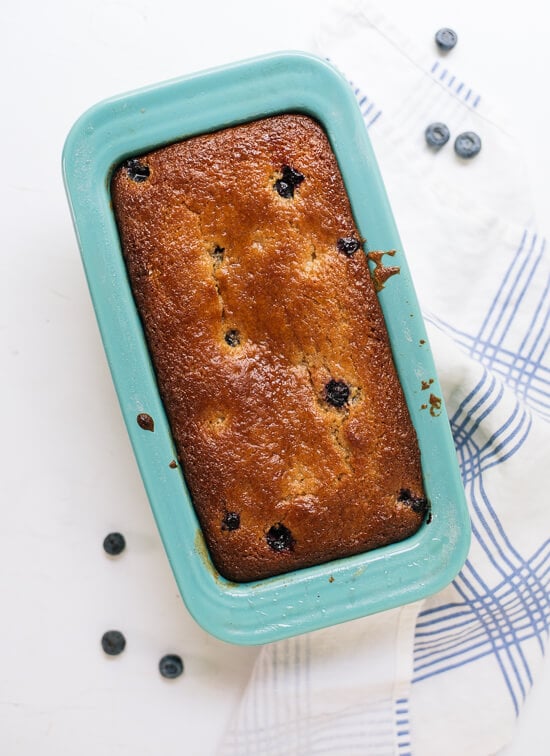 Blueberry lemon yogurt cake - cookieandkate.com