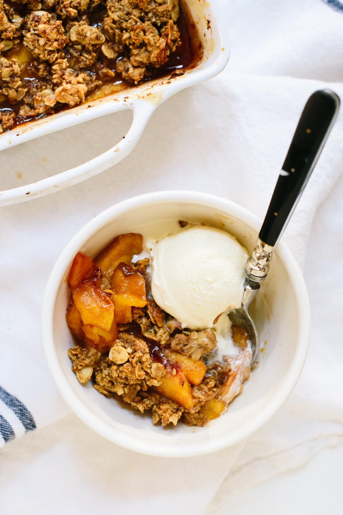gluten-free peach crisp recipe