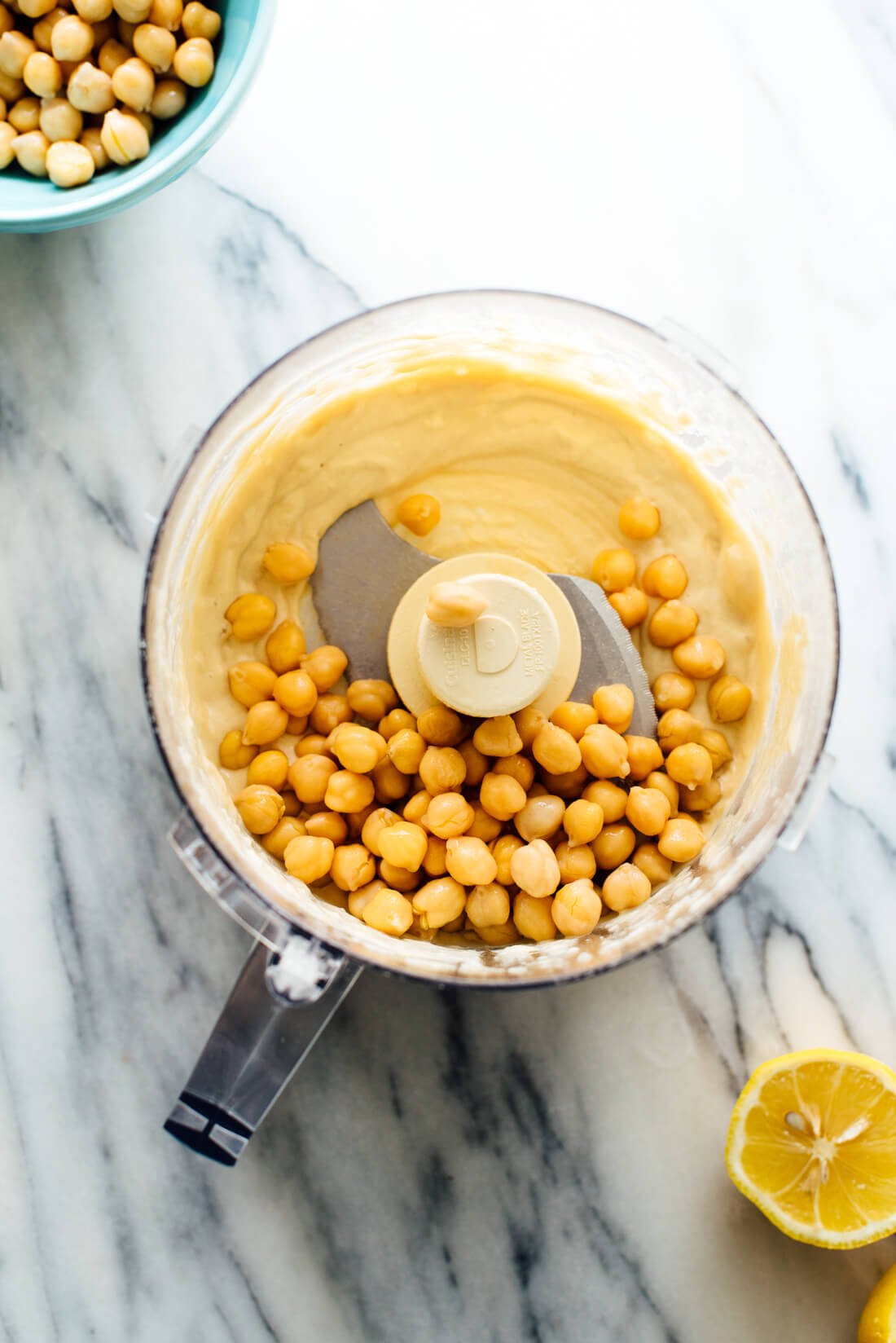 how to make sesame hummus