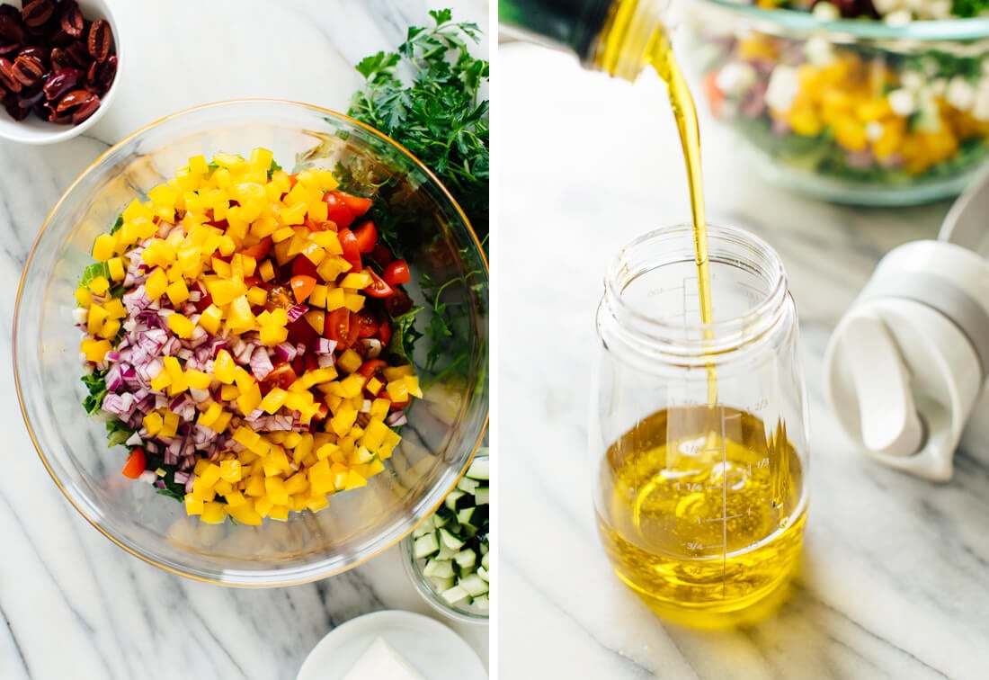 how to make Greek salad