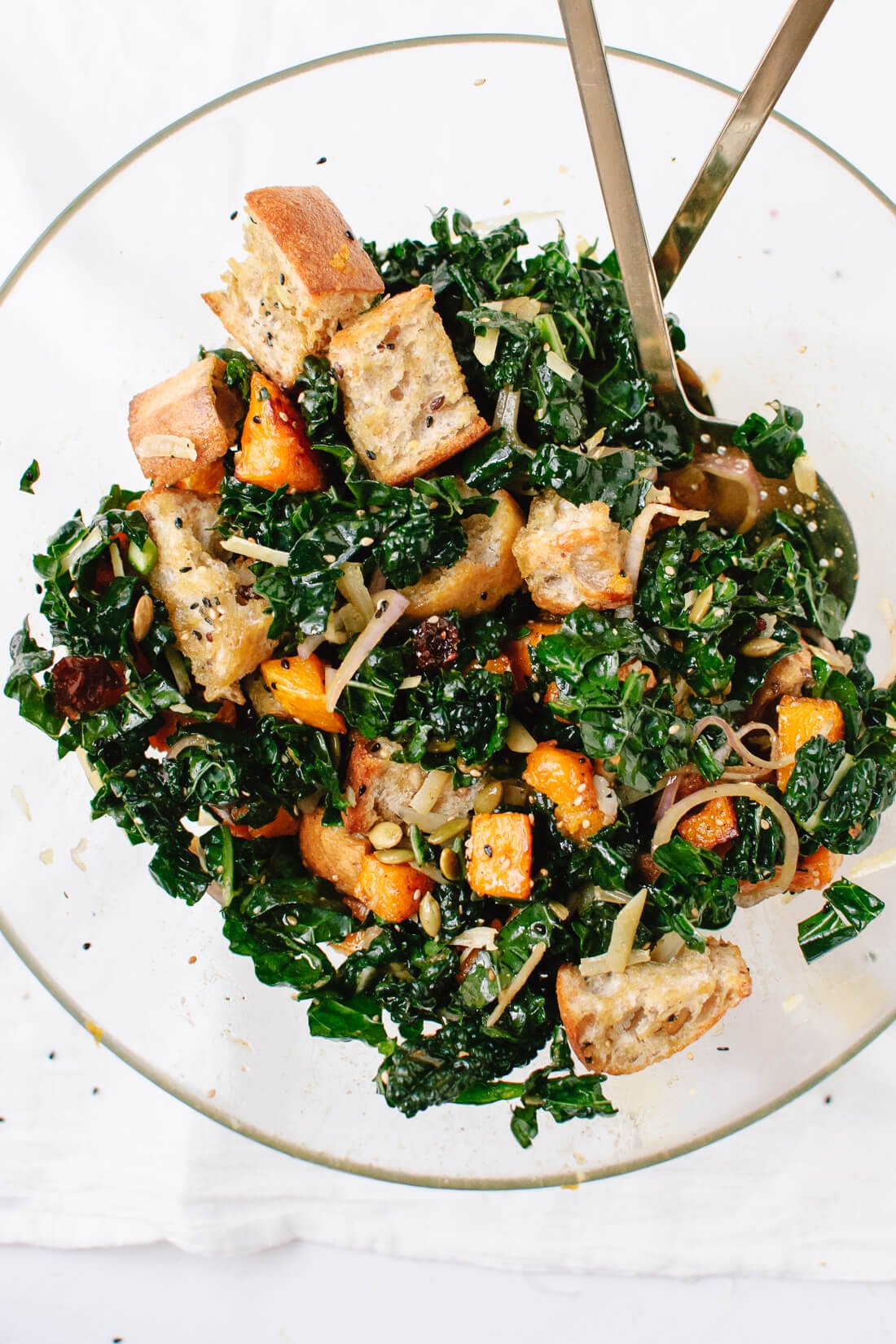 Winter panzanella recipe