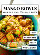 mango tofu bowls recipe