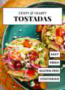 bean tostadas recipe
