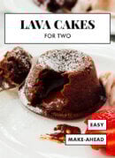 lava cakes for two