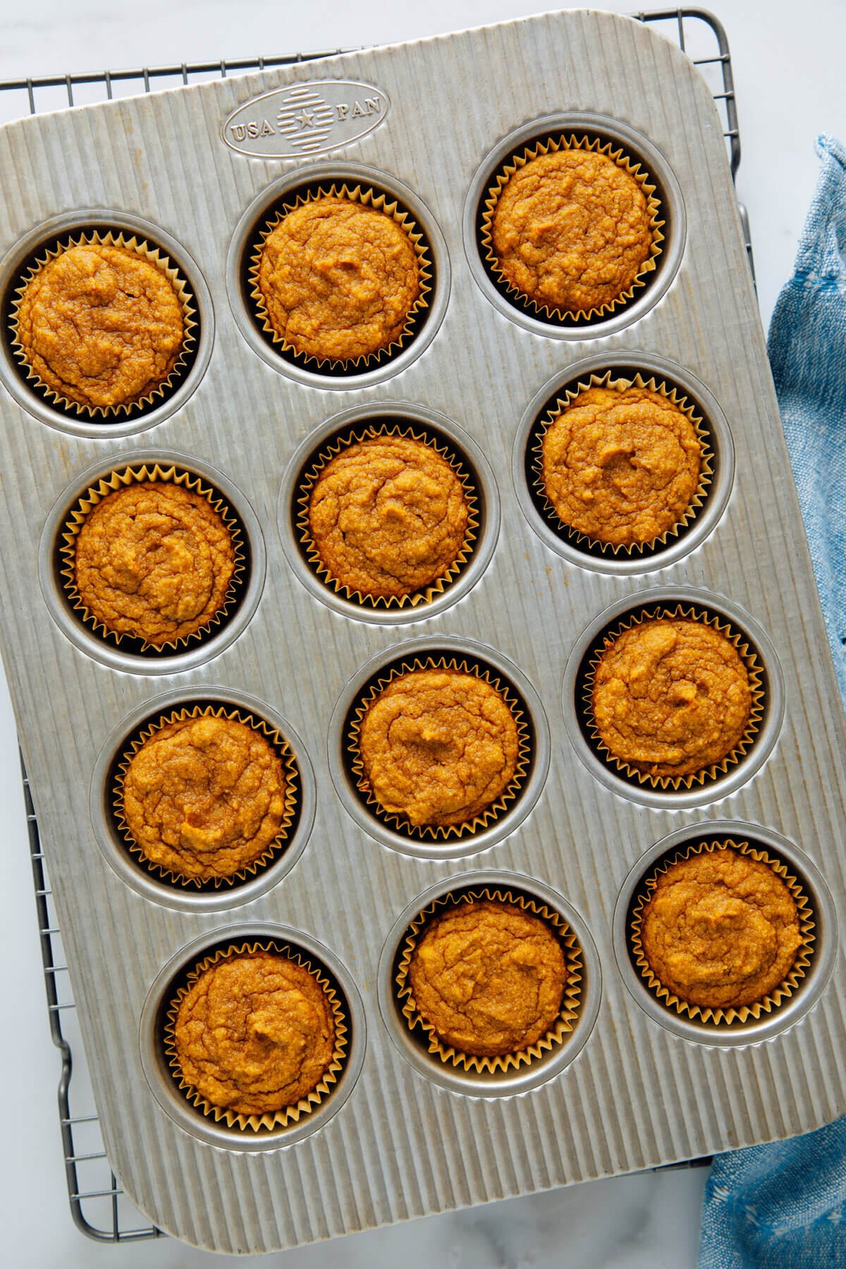 baked gluten-free pumpkin muffins