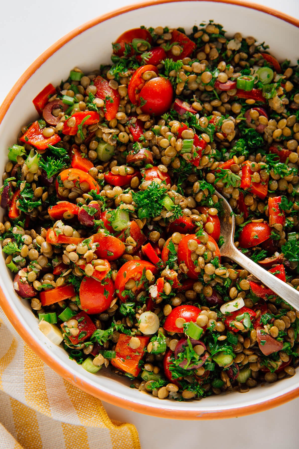 classic lentil salad